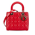 Dior Lady Dior Leather Handbag