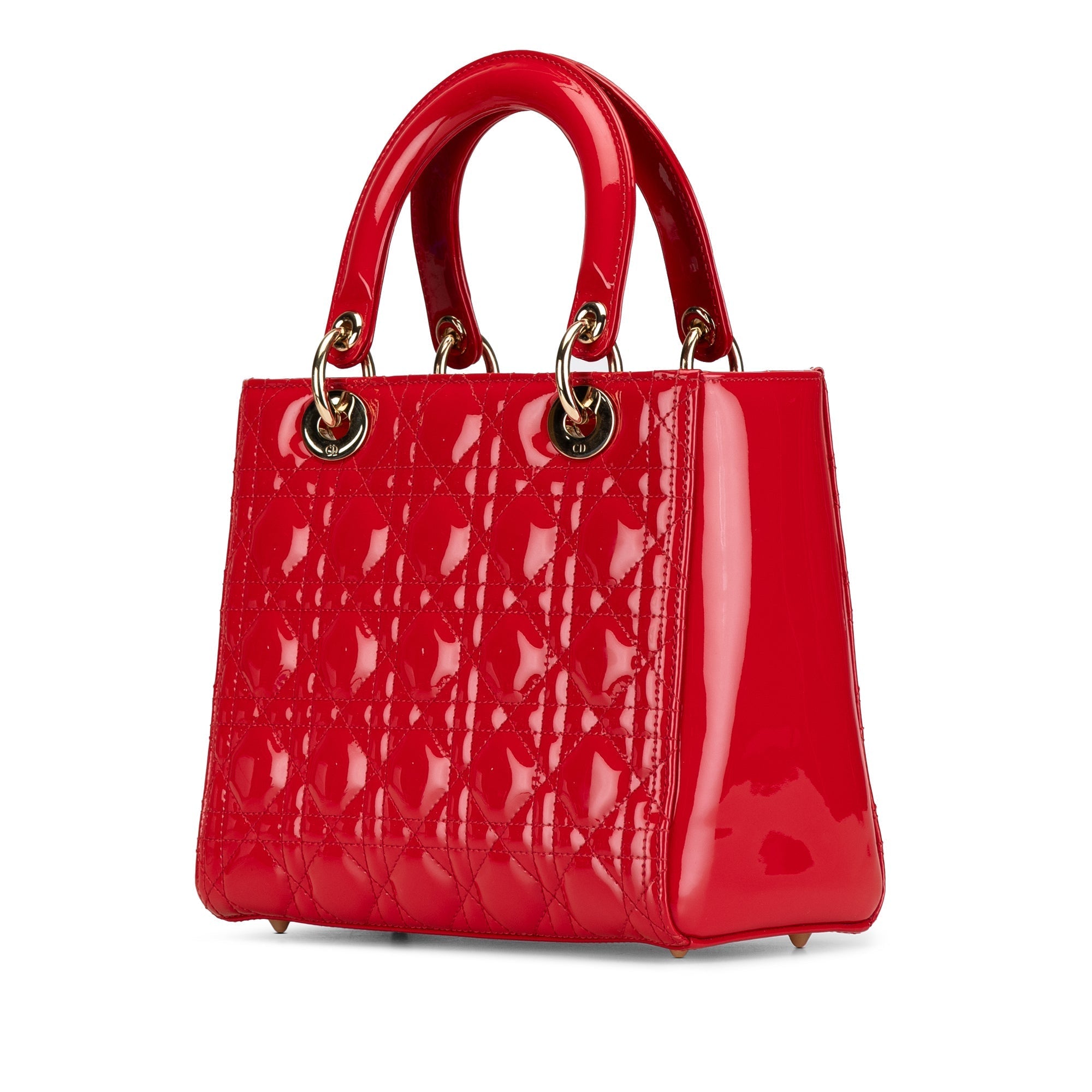 Dior Lady Dior Leather Handbag