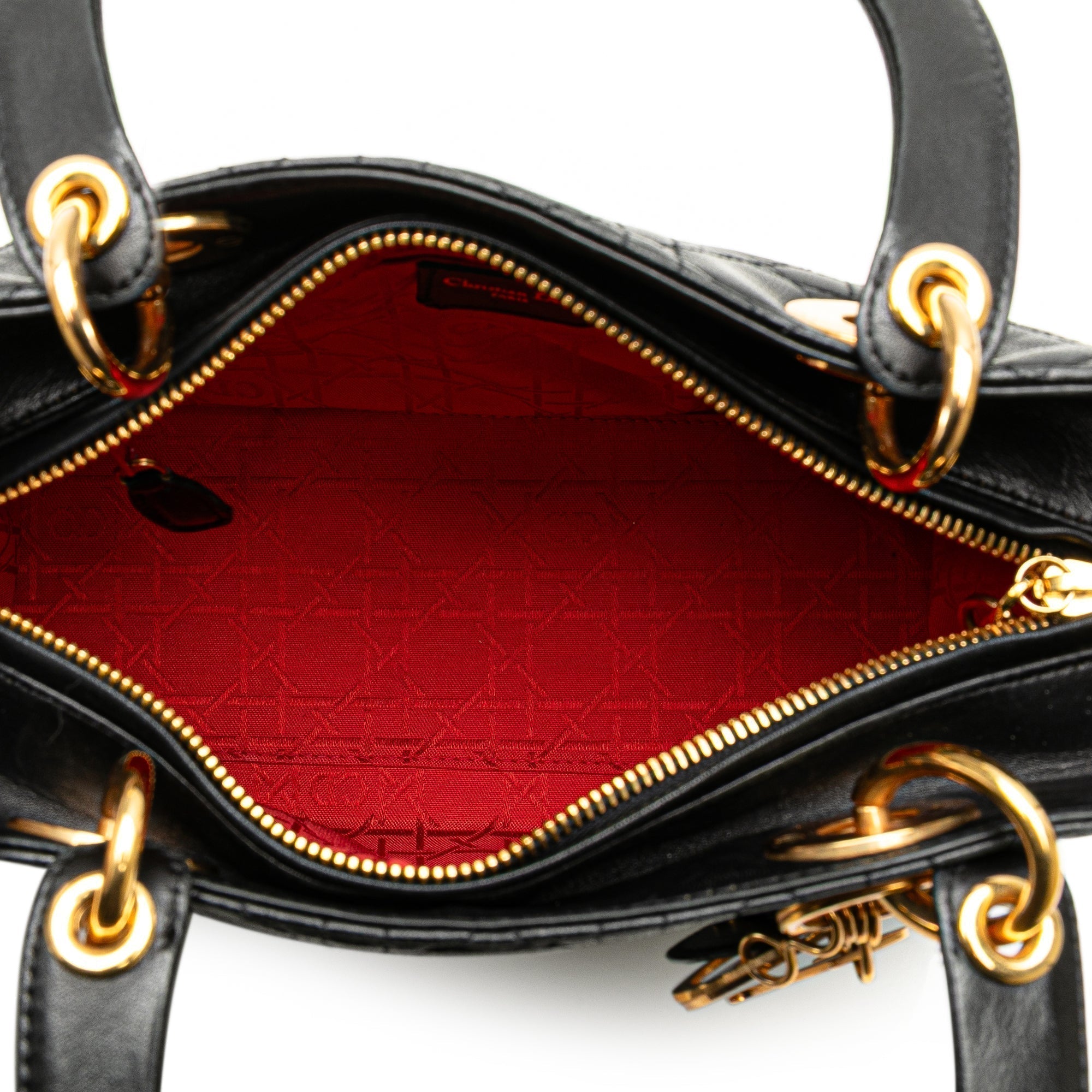 Dior Lady Dior Quilted Leather Handbag