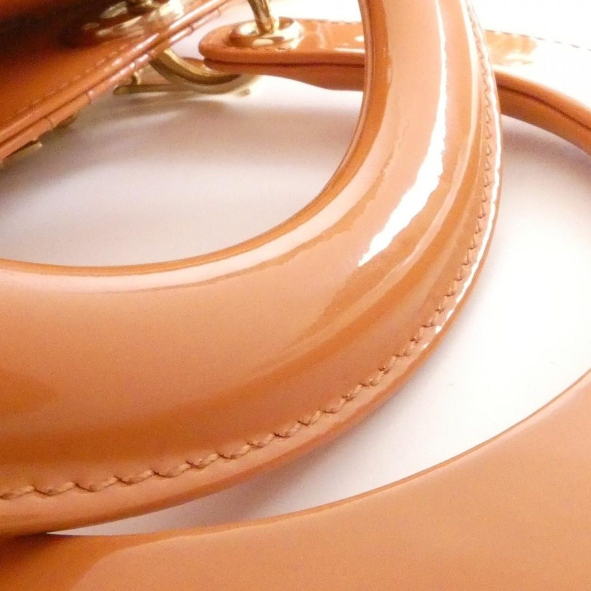 Dior Lady Bag Handbag Orange