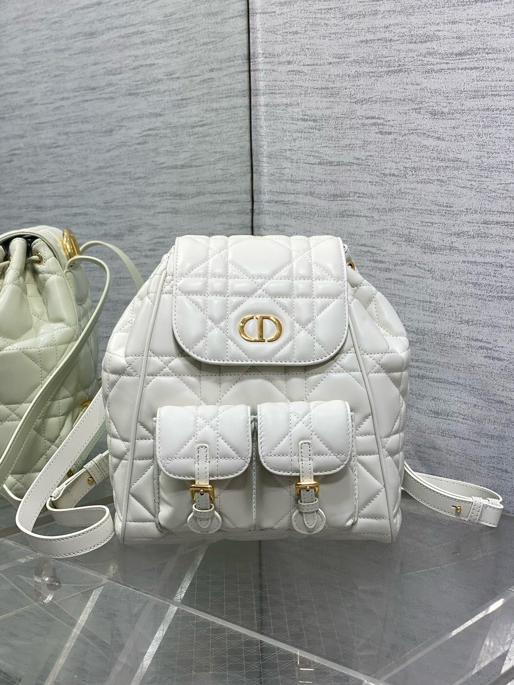 Dior Leather Mini Backpack