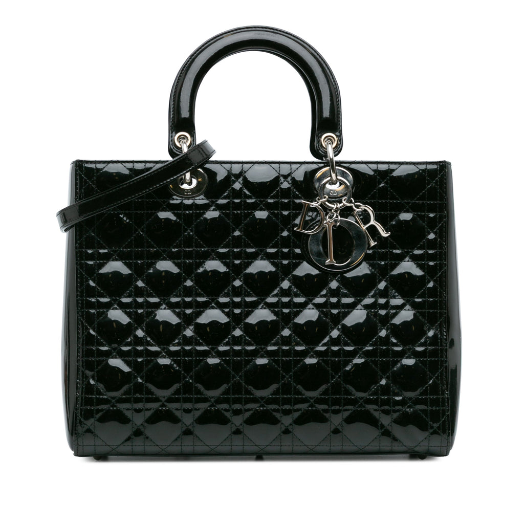Dior Lady Dior Quilted Leather Handbag