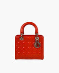 Dior Lady Medium Coral Patent SHW