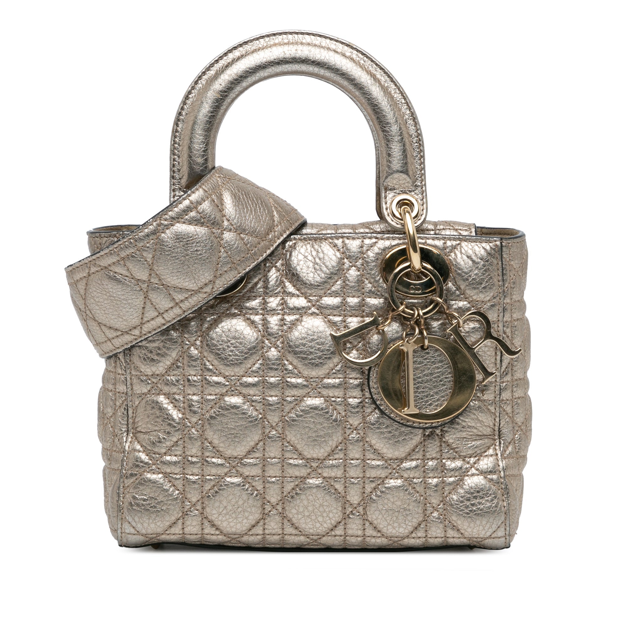 Dior Lady Dior Quilted Leather Handbag