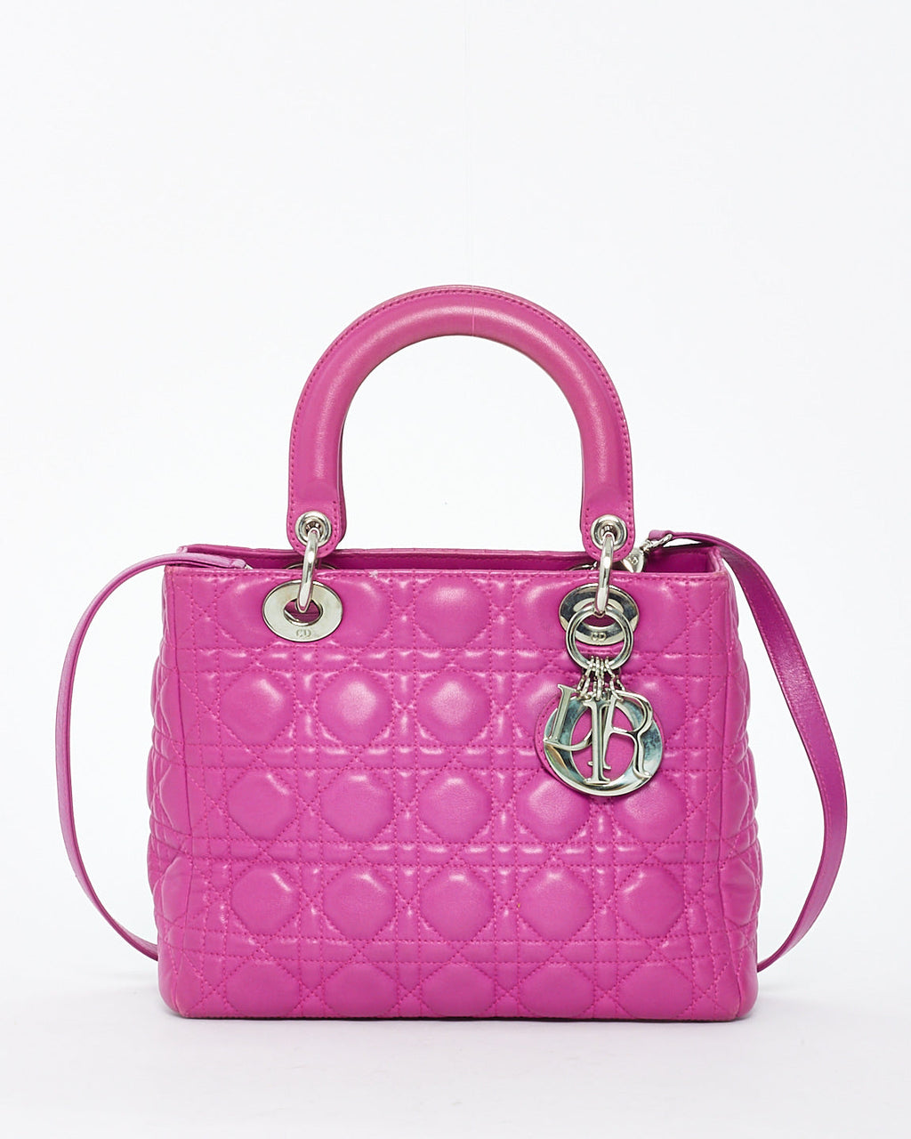 Dior Lady Dior Leather Handbag