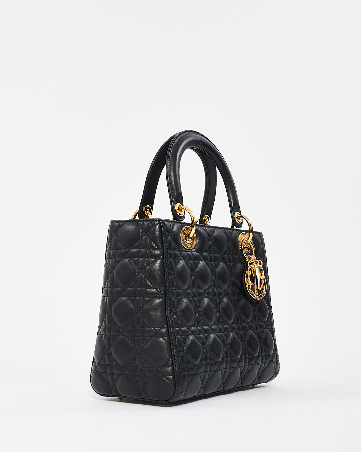 Dior Lady Dior Leather Handbag