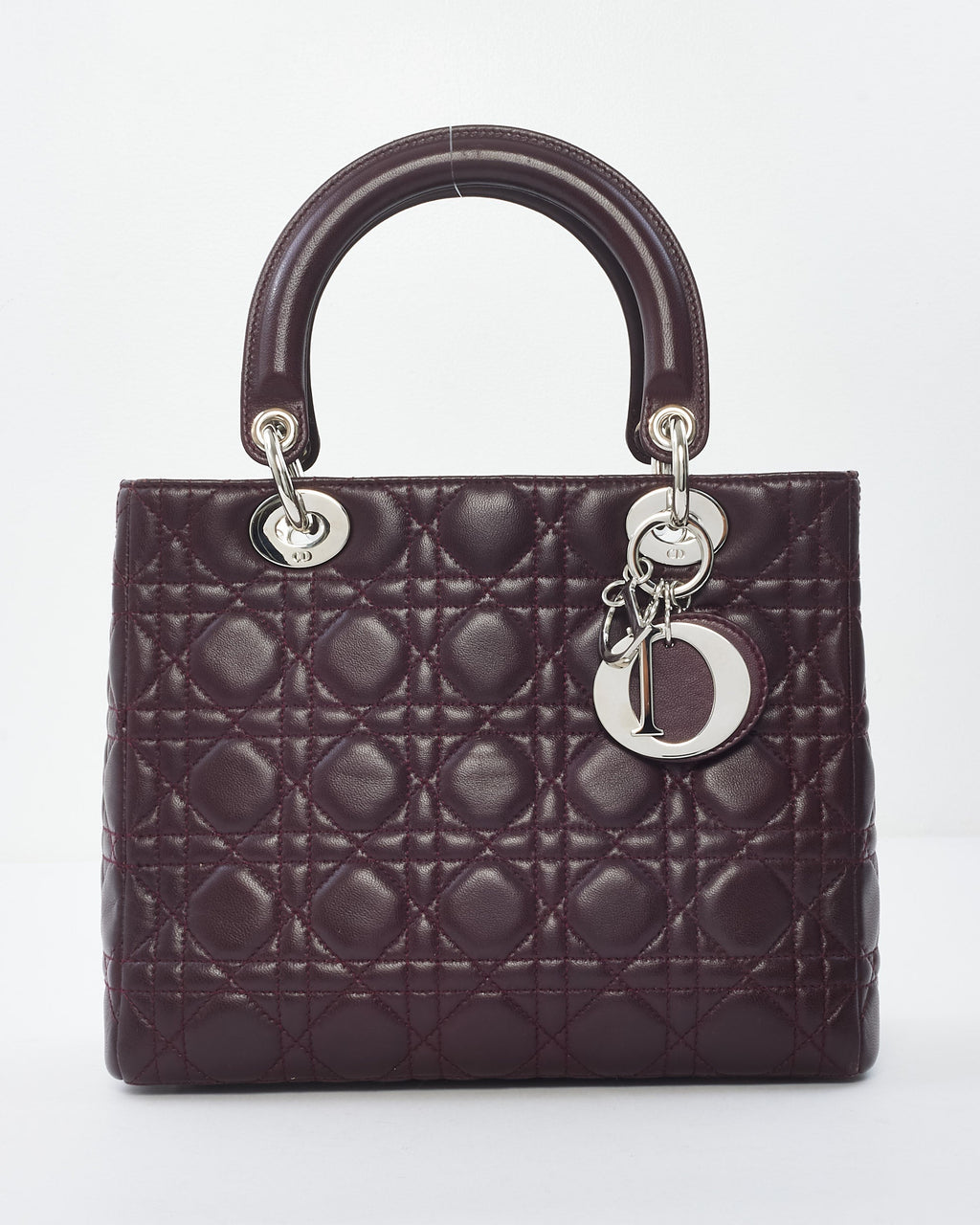 Dior Lady Dior Leather Handbag