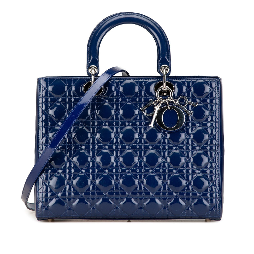 Dior Lady Dior Leather Handbag