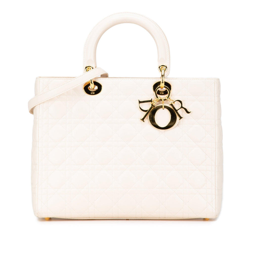 Dior Lady Dior Quilted Leather Handbag