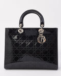 Dior Lady Dior Leather Handbag