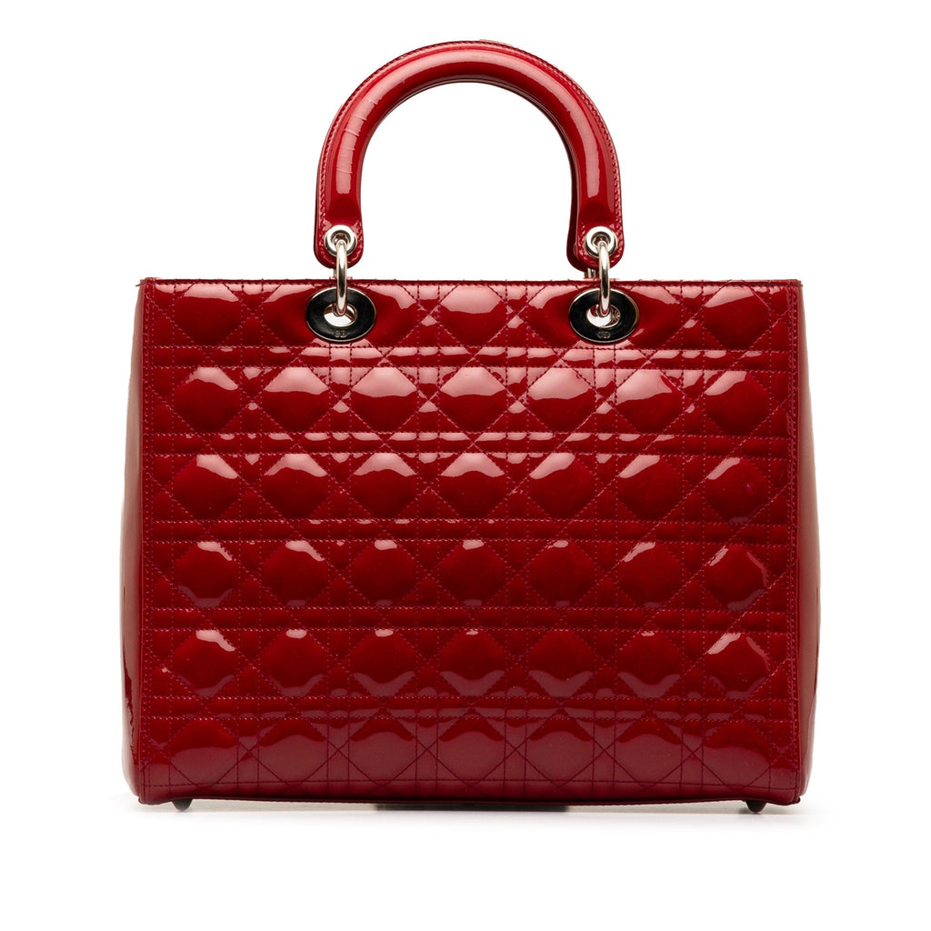Dior Lady Dior Leather Handbag