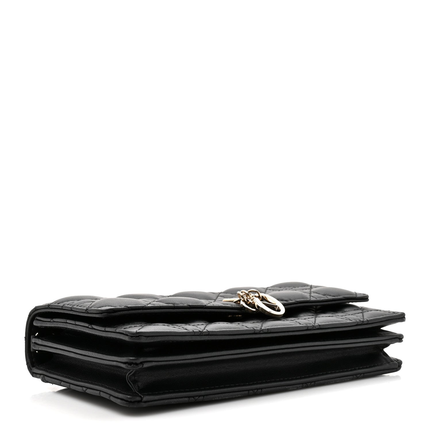 Lambskin Cannage Mini My Dior Bag Black