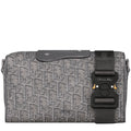 Dior Lingot 22 Oblique Dark Grey Messenger Bag