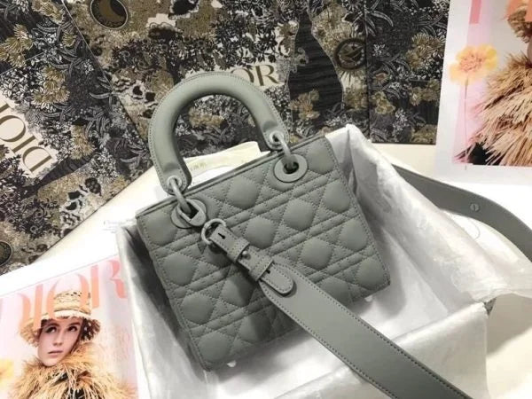 Christian Dior Ultramatte Cannage Lady Bags