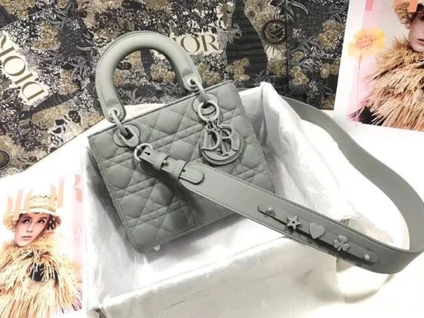 Christian Dior Ultramatte Cannage Lady Bags