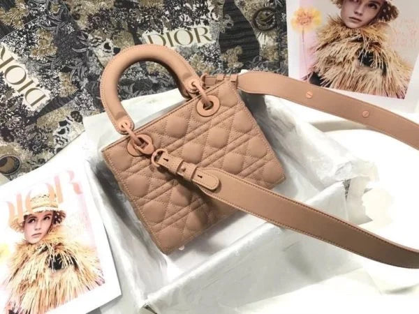 Christian Dior Ultramatte Cannage Lady Bags