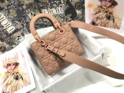 Christian Dior Ultramatte Cannage Lady Bags