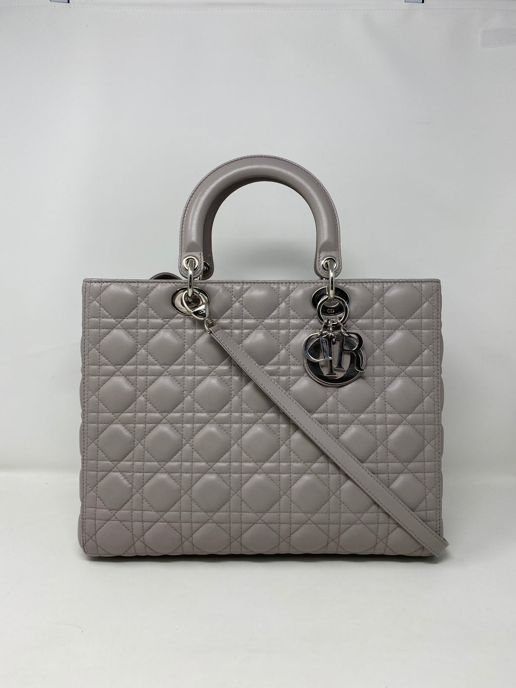 Dior Lady Dior Lou Leather Handbag