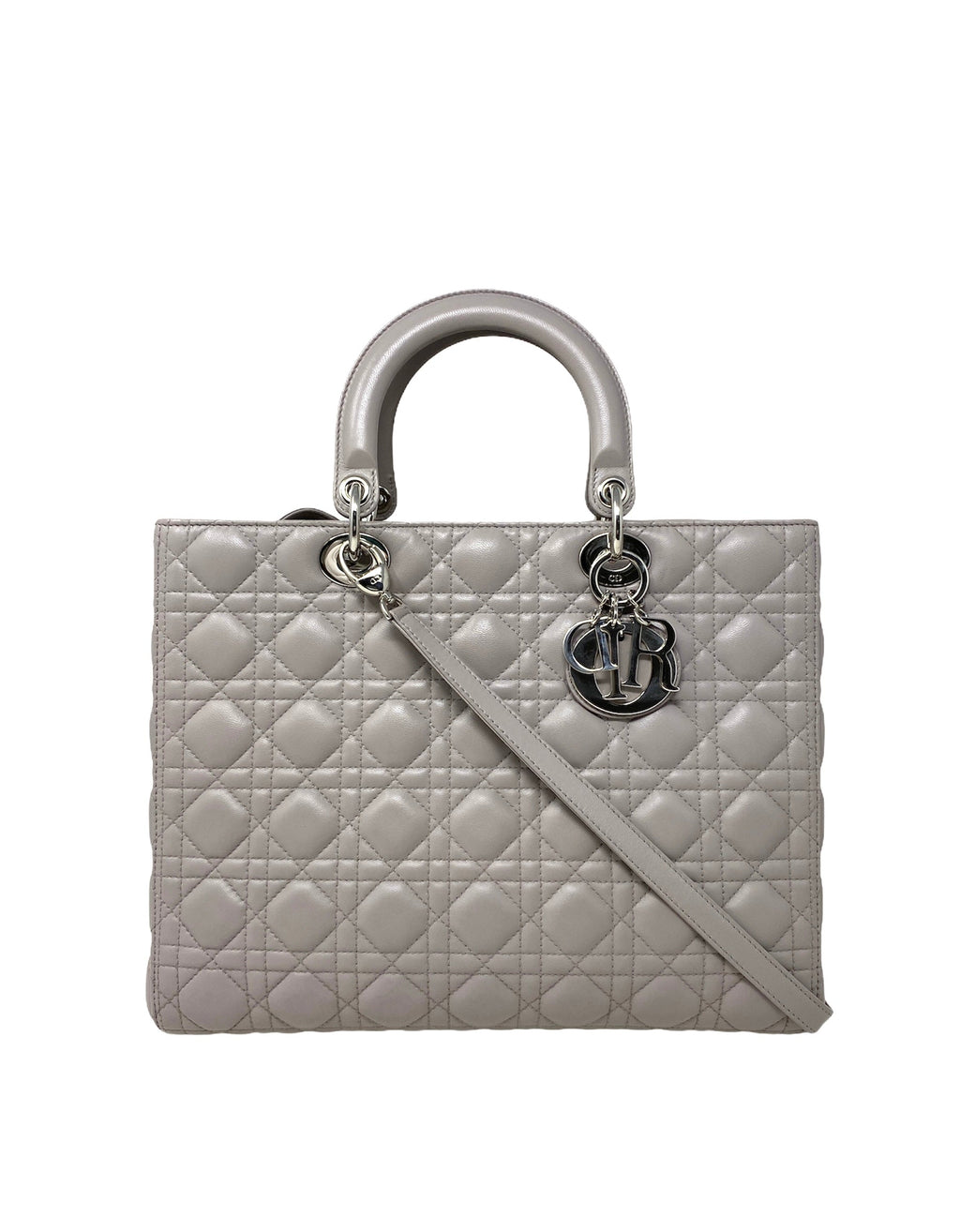 Dior Lady Dior Lou Leather Handbag