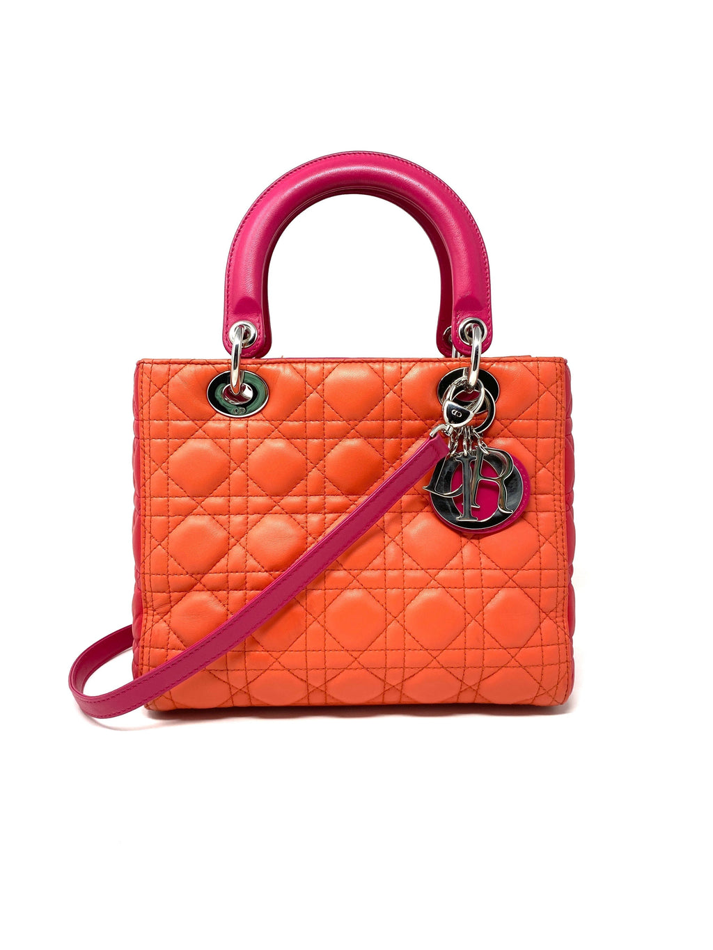 Dior Lady Dior Leather Handbag