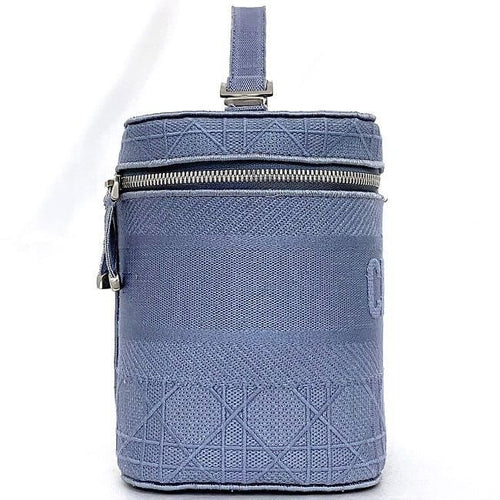 Christian Dior Handbag Vanity Bag Light Blue